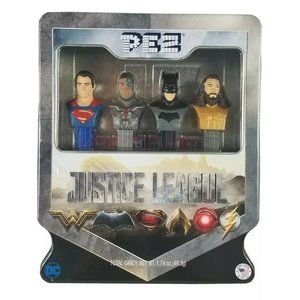 DC Justice League PEZ Set Superman, Cyborg & More